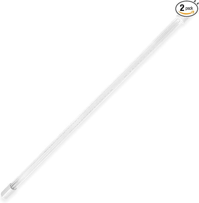 RONAQUA 25W UV 4 Prong Replacement Bulb for 6 GPM Water Purifier Ultraviolet Light Filter Set of 2