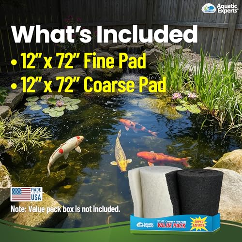 Classic Koi Pond Filter Pad Bundle