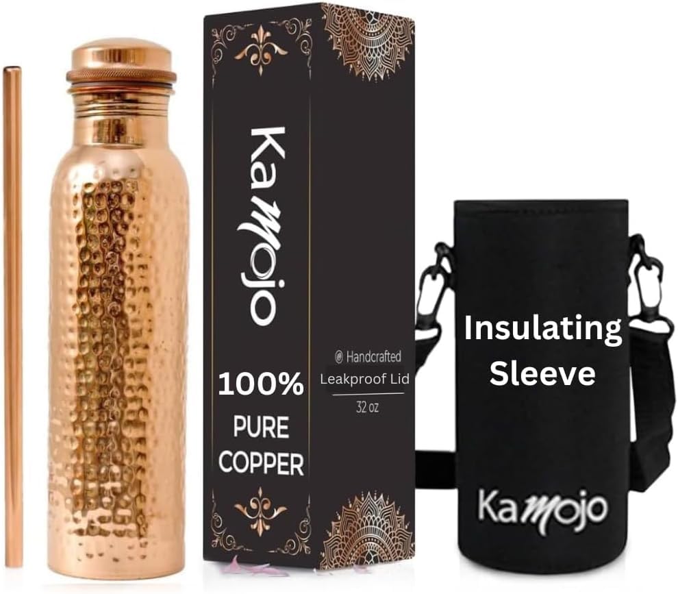 Copper Water Bottle for Drinking