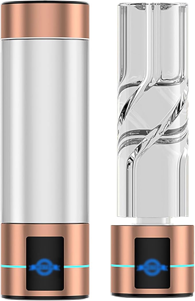 Hydrogen Water Bottle 2024, 2500-3000ppb High Concentration, Hydrogen Water Bottle Generator, Portable Ion Hydrogenated Water Machine, SPE/PEM Electrolysis Technology