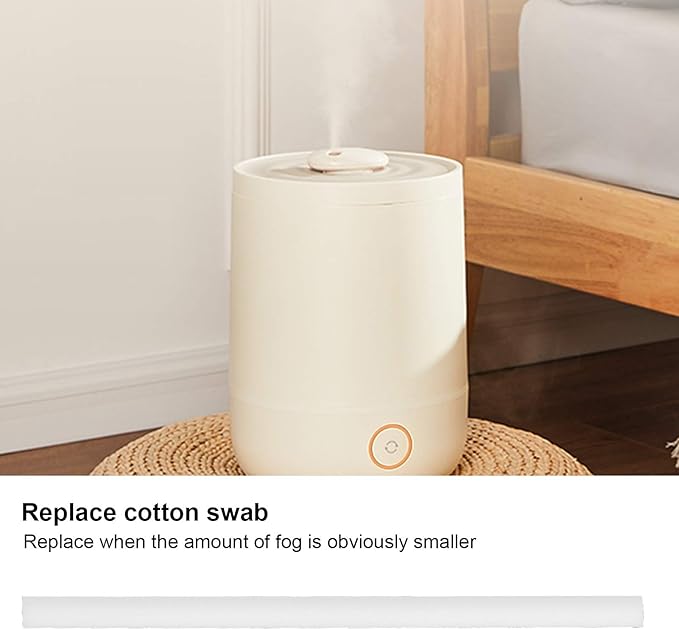 TOPINCN Humidifier Cotton Swab Replacement Stick Accessory Filter Stick Absorbent Cotton Stickcotton Core Humidistat Core Fiber Humidifying Cheering Stick
