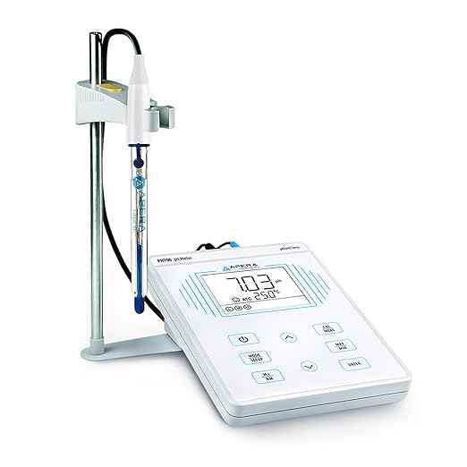 Apera Instruments PH700-SA Benchtop Lab pH Meter for Strong Alkaline Solutions and/or High Salinity Solutions