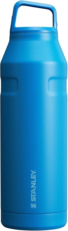Stanley IceFlow Cap and Carry Water Bottle | Wide Mouth Twist Lid | Lightweight & Leakproof for Travel & Sports | Insulated Stainless Steel | BPA-Free