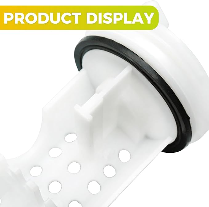WH11X34741 Washer Drain Pump Filter for GE & Hotpoint Washer Replaces WH23X10029, WH23X10027, AP7205454, 4977949, PS16874133, EAP16874133 - AquaVibe