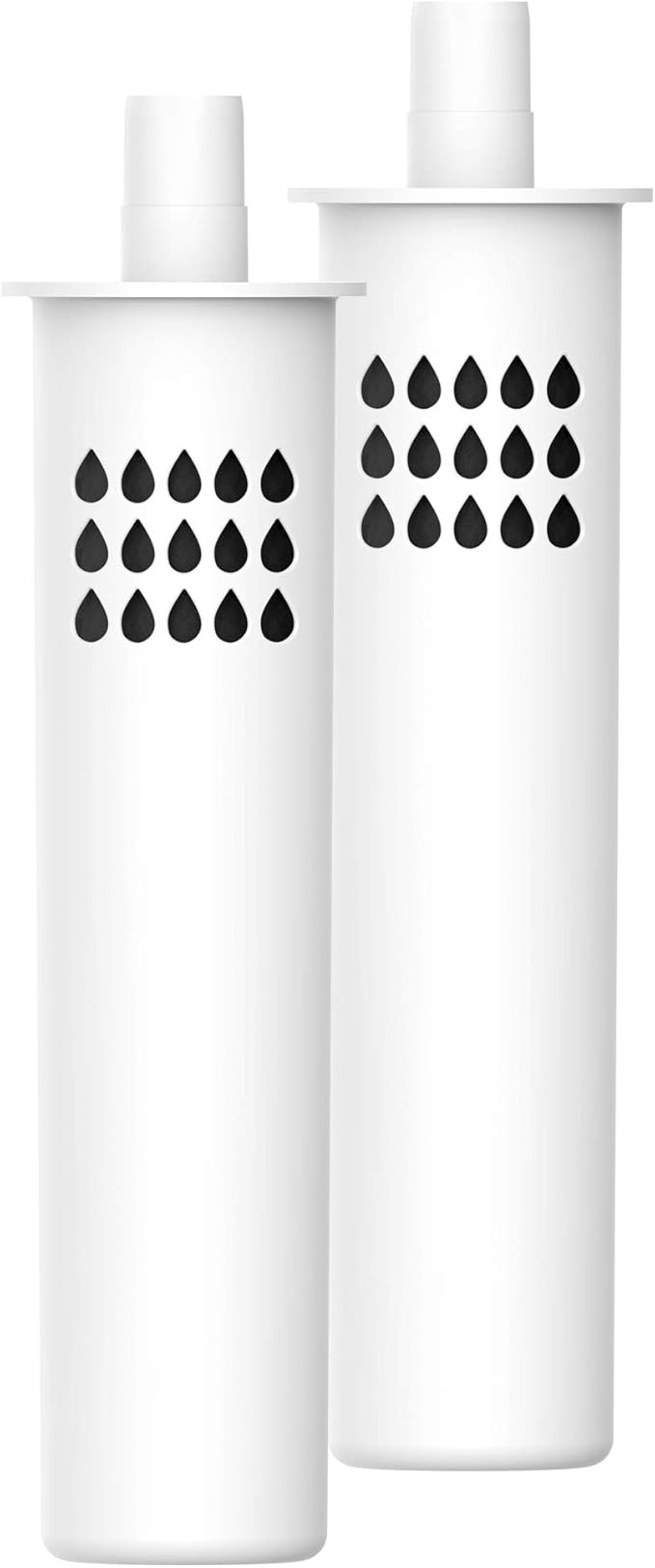 AQUACREST BB02 Bottle Water Filter, Replacement for Brita® Soft Squeeze Bottle Filter, 2 Count