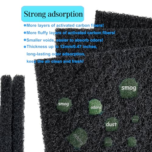 12 Pack Activated Carbon Filter Replacement Refills (12 Count)