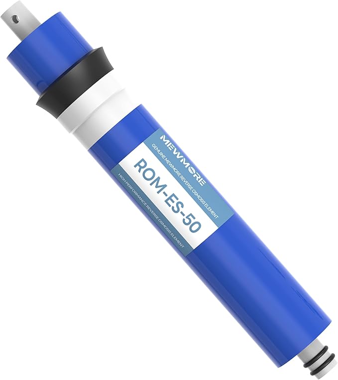 50 GPD RO Membrane, 11.75"x1.75" Reverse Osmosis Membrane Filter Replacement Element for Under Sink RO Drinking Water Filter Purifier Filtration System, 1-Pack