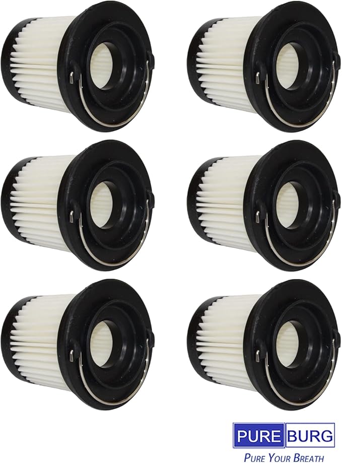 PUREBURG 6-Pack Replacement Filter Compatible With Autobot VX, Vmini V automotive Vacuum Cleaner,Dust Hair large particles dander - AquaVibe