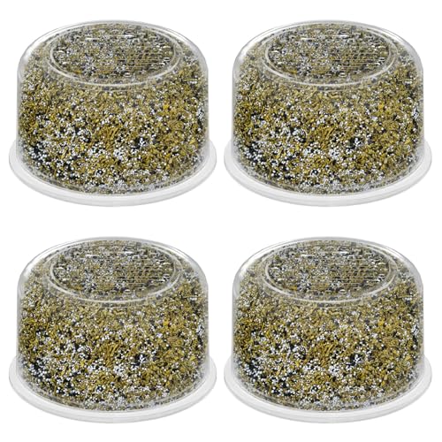 Shower Head Filter Replacement Cartridge Compatible with All Canopy Handheld & Fixed Filtered Shower Head (4 Count)