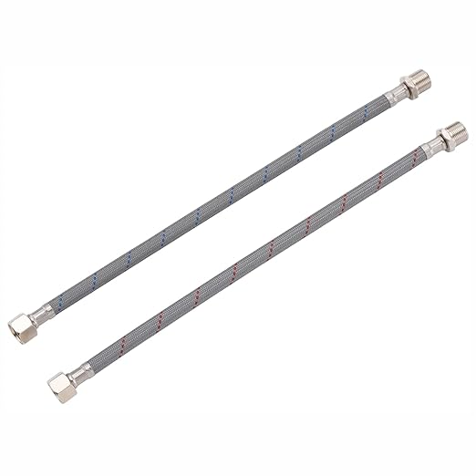RULIA Faucet Supply Hose Connector, 11.8