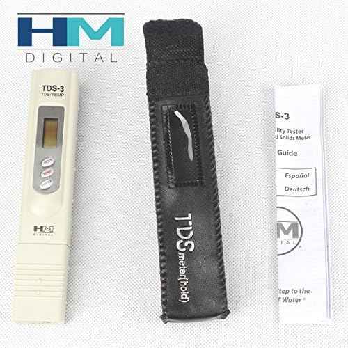 HM Digital TDS Tester TDS-3 Handheld TDS Meter