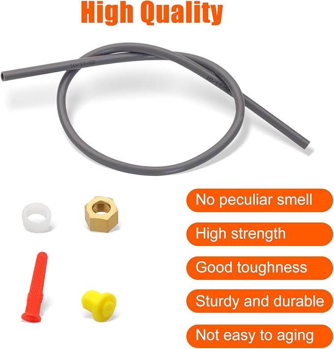 4335 Feed Tube Compatible with Humidifier Models 400, 500, 600 Humidifier Parts Accessories Includes 4004 In-Line Strainer, 4231 Yellow Orifice, 4331 Water Distribution Tray - AquaVibe