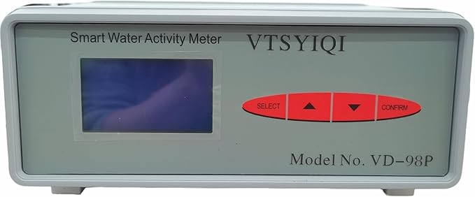Smart Water Activity Meter Analyzer Monitor Real Time Print Function With Water Activity Range 0 to 1.000aw Water activity ±0.015aw