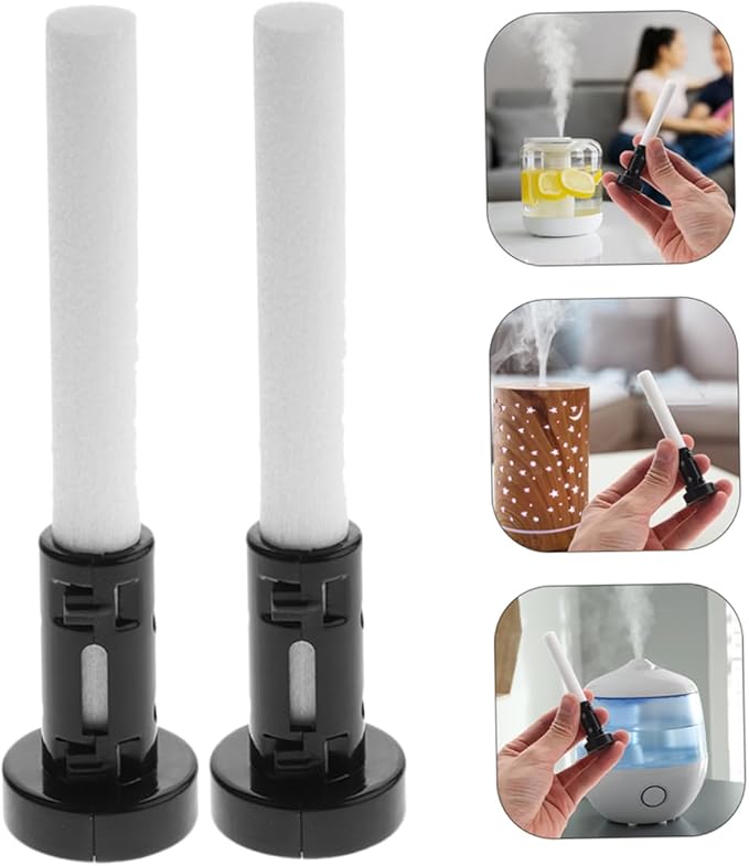 Homoyoyo 4sets Humidifier Cotton Stick Rack Plastic Base for Home Humidifier Replacement Cotton Holder Stand - AquaVibe
