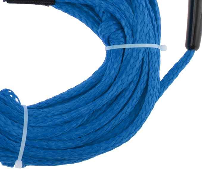 Water Ski Rope Wakeboarding Tow Line with Handle Grip Heavy Duty Water Ski Tow Rope Wakeboard for Surfing Accs, Blue Rope