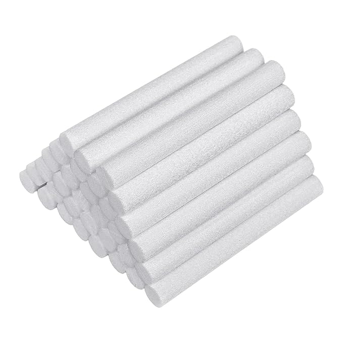 Pack Of 100 Humidifier Wick Easy Installation Cotton Sticks Sponge Texture Suitable For Home And Office Use - AquaVibe