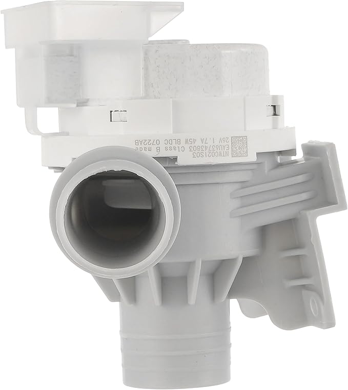 Upgraded AHA75673404 AHA75673402 Washer Drain Pump Assembly for LG Washing Machine Drain Pump Replace AP6978814 PS12748410 WT7405CW WT7250CW WT7405CW 2 Year Guarantee