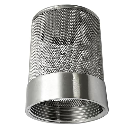 2inch SUS304 Stainless Steel Filter Head with Internal Thread Diameter of 58mm Connected to DN50 2" Water Pipe Filter Used to Remove Debris and Reduce Solid Entry