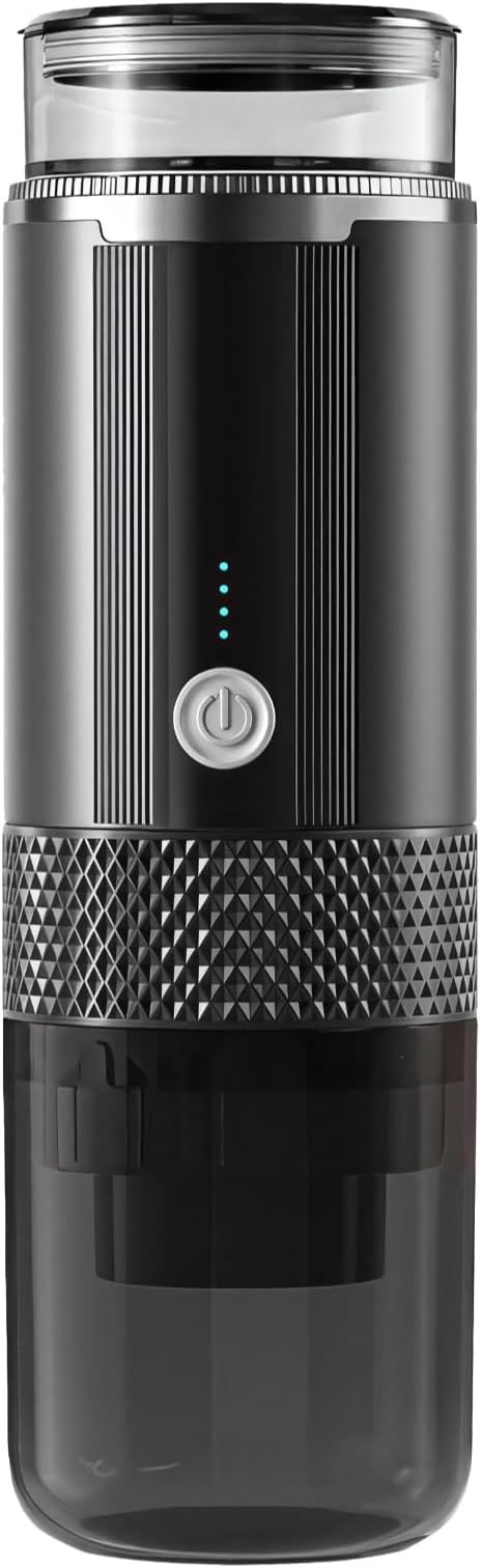 Kcup Capsule Coffee Machine, Convenient and Compact, for Car and Home, 0.5 L (17.63 Oz) Water Tank, Detachable Filter Portable, Ideal Outdoor Use