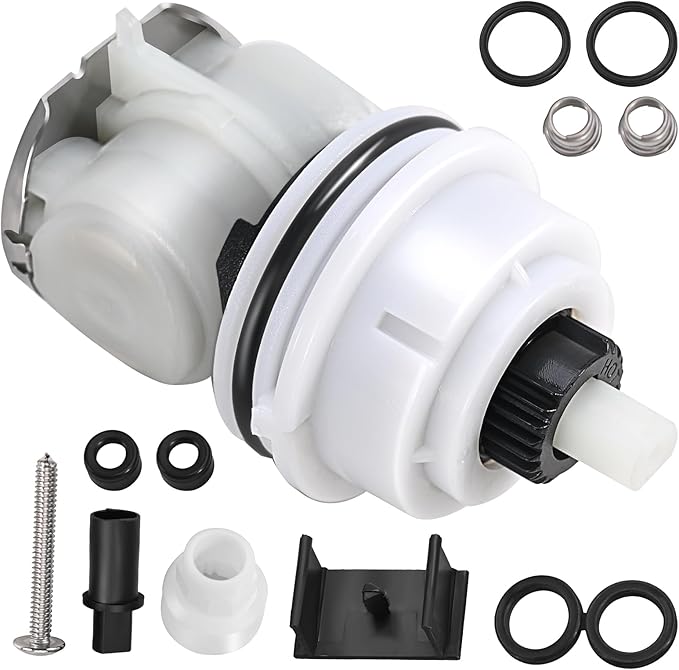 RP32104 Delta Shower Cartridge Replacement for Delta Monitor 17 Series (1998-2005) Dual Function Bath Tub and Shower Faucet Parts Delta Shower Faucet Cartridge Assembly