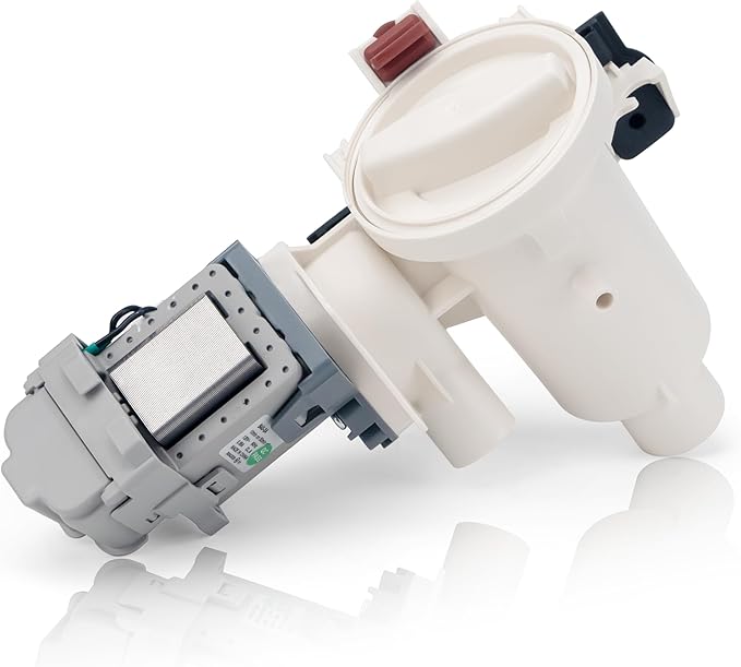 Upgrade Durable 280187 8181684 Front Load Clothes Washer Drain Pump Filter Assembly 1200164, Fit for Whirl-pool Duet, May-tag Epic, Ken-more HE Front Load Washers, 120V 60Hz 0.70W 0.95A By Fetechmate