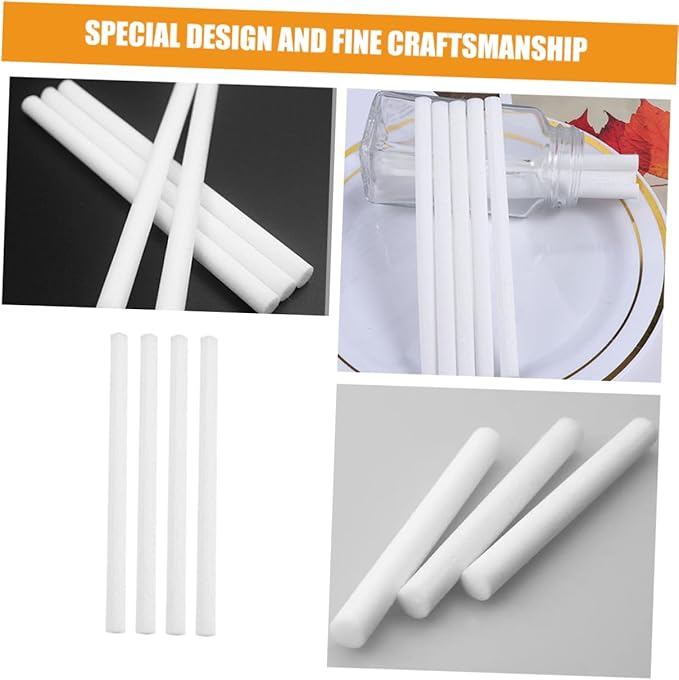 PRETYZOOM 100pcs Humidifier Filter Refill Sticks for Diffuser Wands for Use Compatible Fragrances Easy to Use Core - AquaVibe