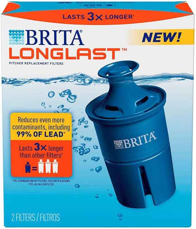 BRITA LONGLAST FLTR 2PK