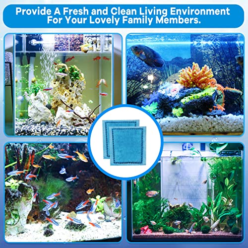 16 PCS Aquarium Filter Cartridge Compatiable with Aqua (16 Count)
