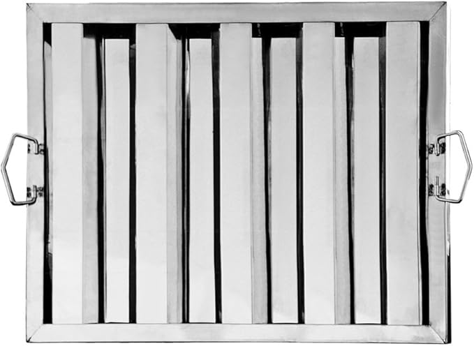 New Star Foodservice 54354 Stainless Steel Hood Filter 20" W x 16" H - AquaVibe