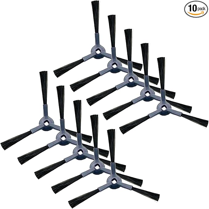Upgraded Vacuum Side Brushes Replacement for Shark IQ R101AE RV1001AE AV912S AV911S AV1010AE RV1000 AV970 AV993 AV1002AE Shark AI AV2501S AV2501AE RV2610WD RV2610WA RV2502AE Robot Vacuum Cleaner - AquaVibe