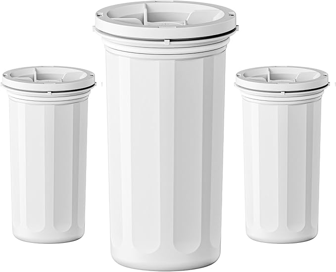Upgraded Water Filter Replacement Fit for New Culligan Pitcher and Dispenser ZEROF01 Water Filter, 0 TDS, Reduce Lead, Mercury, Chlorine and Contaminants by DRINKCLEAR, 3 Pack
