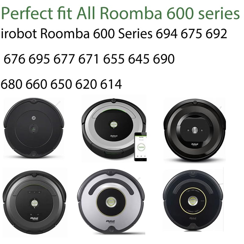 Accessories Kit Compatible with iRobot Roomba 500 & 600 Series Vacuum (22 Count)