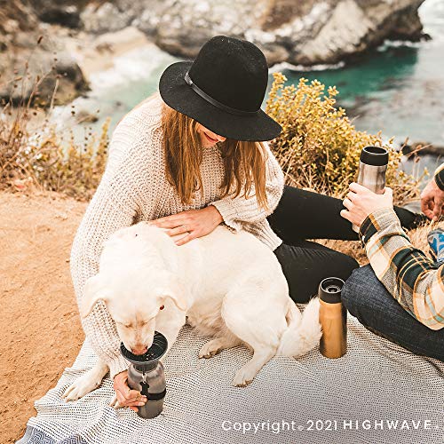 AutoDogMug Dog Water Bottle with Built