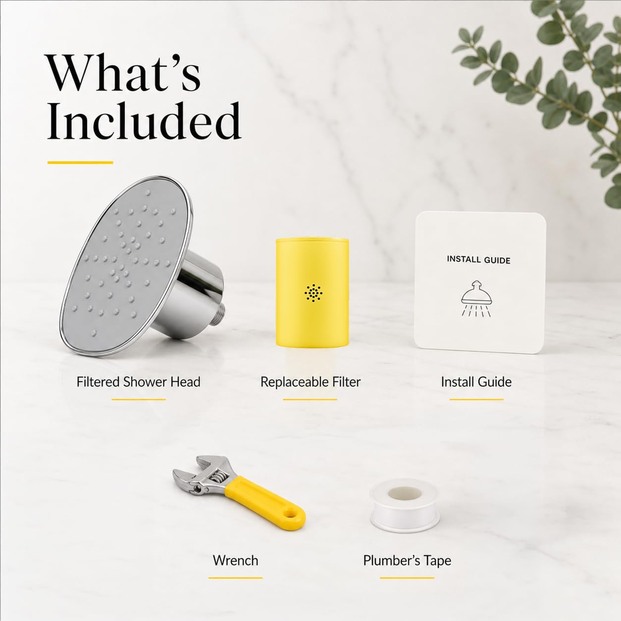 Filtered Shower Head