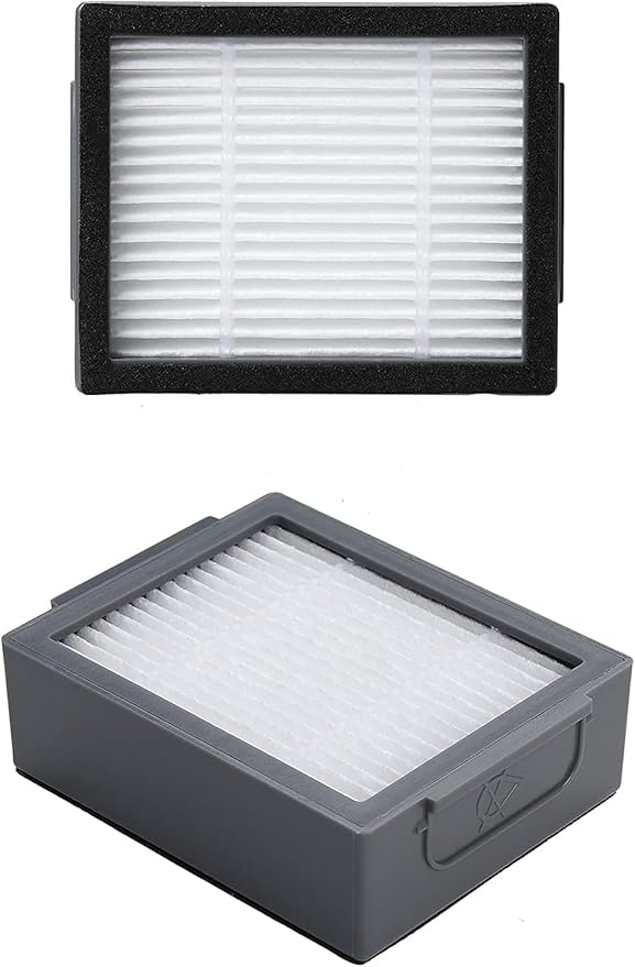 ANBOO 20 Pack Replacement Parts for iRobot Roomba E5 i3 i7 j7 i4 i7+ i3+ i4+ i6 i6+ i8 i8+ j7+/Plus E6 E7, E & I & j Series Vacuum Cleaner Accessories,2 Rubber Brushes 8 HEPA Filters 8 Side Brushes - AquaVibe