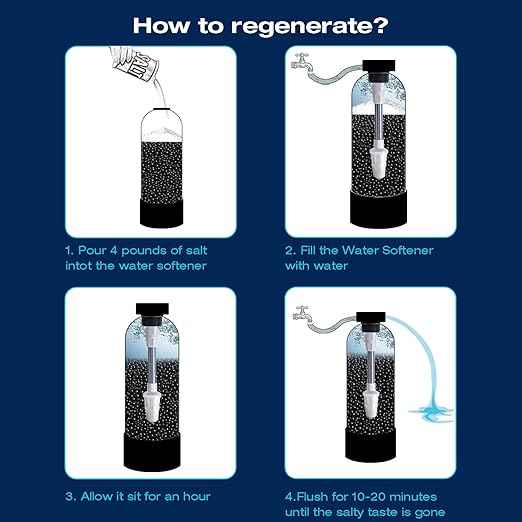 H&G Lifestyles Whole House Water Filter System, Iron and Manganese Water Filter for Well Water & City Water,Reduce Iron Heavy Metal, Silver-Enhanced, Soften Water, 700,000 Gallons
