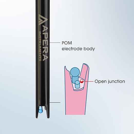 Apera Instruments PH700-WW Benchtop Lab pH Meter for Dirty Liquid Samples e.g. Wastewater, Suspensions, Emulsions, and Slurries