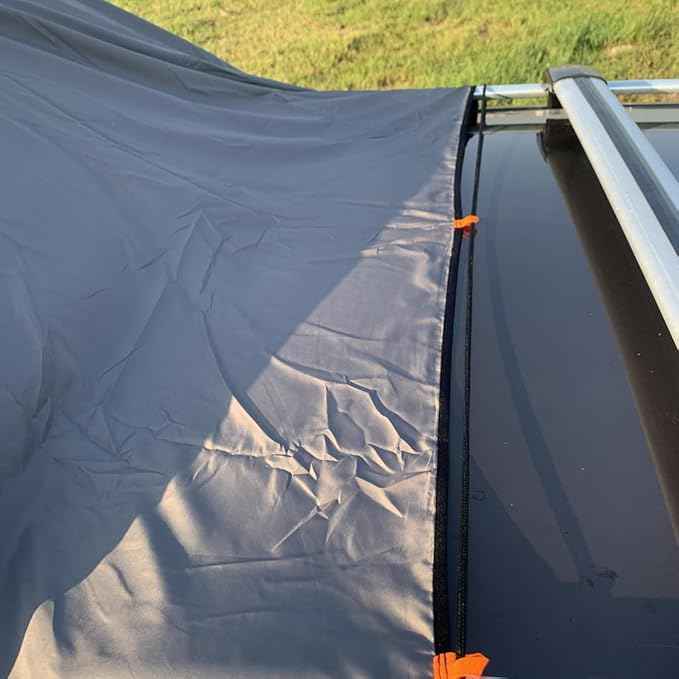 SUV Tent Van Camping Nomadic Camper Sleeping Take Shower or Change Clothes in Vehicle Water-Repellent and Lightweight Portable Bag Set up Size: L.W.H: 148x148x230 Centimeters