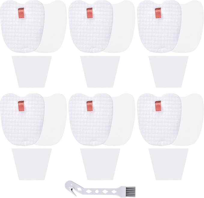 HV343amz Filter Replacement for Shark Rocket DeluxePro Zero-M Ultra-Light HV345 HV343 ZS350 ZS351 ZS351C ZS352 UV480 HV322 HV320 Corded Stick Vacuum Filters, Compare to Part # XPMFK320 & 1084FTV320 - AquaVibe