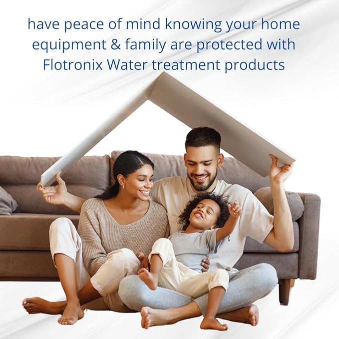 Flotronix 5 Micron 2.5" x 10" Whole House CTO Carbon Sediment Water Filter Cartridge, Compatible with DuPont WFPFC8002, WFPFC9001, SCWH-5, WHCF-WHWC, FXWTC, CBC-10, RO Systems, 4-Pack