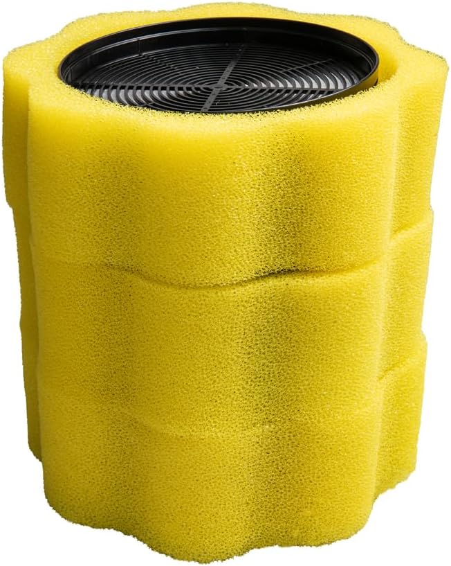 Aquatop Forza 15 UV Premium Canister Filter, 13W UV, 800 GPH – for 360 Gallon Fish Tanks, UV for Crystal Clear Water, Great for Salt & Freshwater Tanks, Including Aquarium Filter Media, FZ15-UV