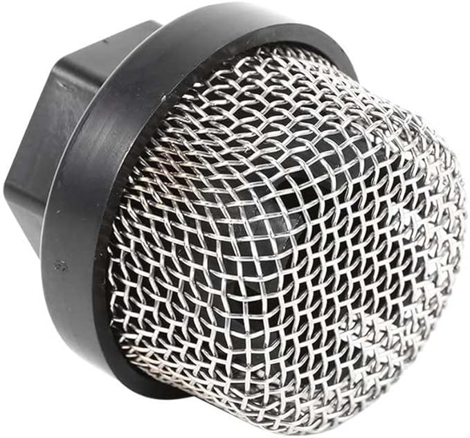 Hose Inlet Strainer Filter Inlet Suction Strainer Mesh Filter Suction Hose Strainer Garden Hose Strainer Filter Sprayer Filter, 1/2 inch