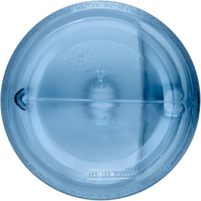 Brio 5 Gallon Plastic Crown Cap Reusable Water Bottle Container
