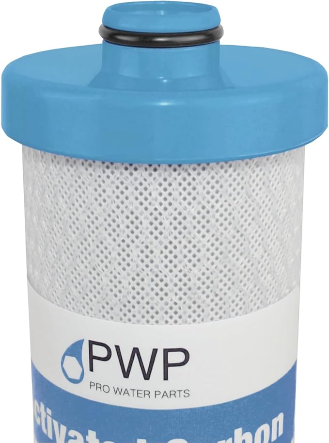 RV Water Filter Activated Carbon Block Push-Nipple Cartridge OEM 2.5 x 10" for RCS/FR1 Housing Replaces KW1 and FRE-10-BN (2)