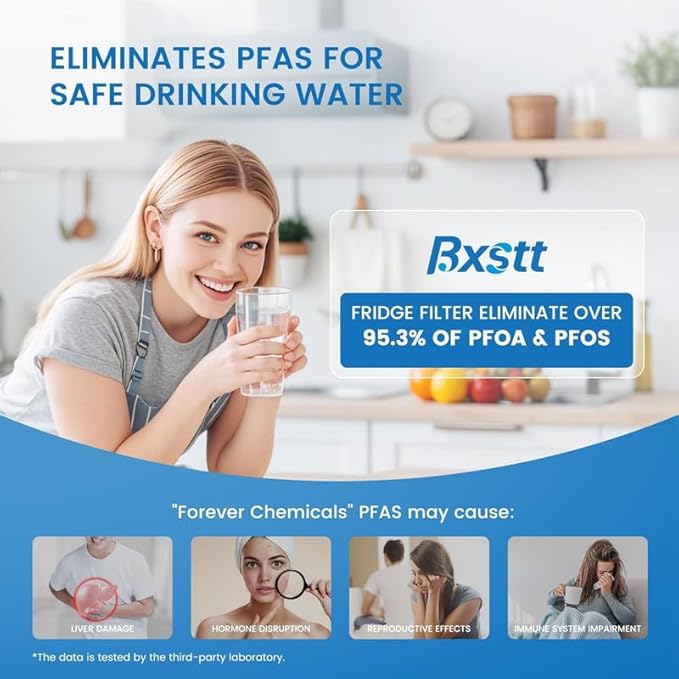 EDRARXD1 Water Filter Replacement, Compatible with Whirlpool EDRARXD1, Everydrop Filter A, EDRARXD1B,Pack of 2