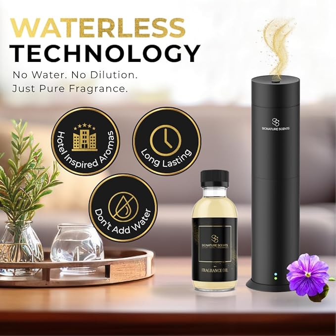 Luxury Hotel Inspired Fragrance Oils for Diffusers (4.05 Fl Oz, Desert Bloom)