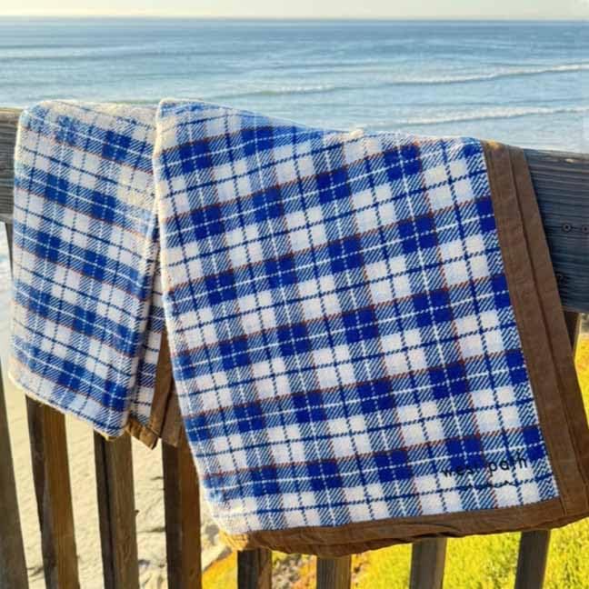 Waxed Canvas Wool Camping Blanket & Bedroll