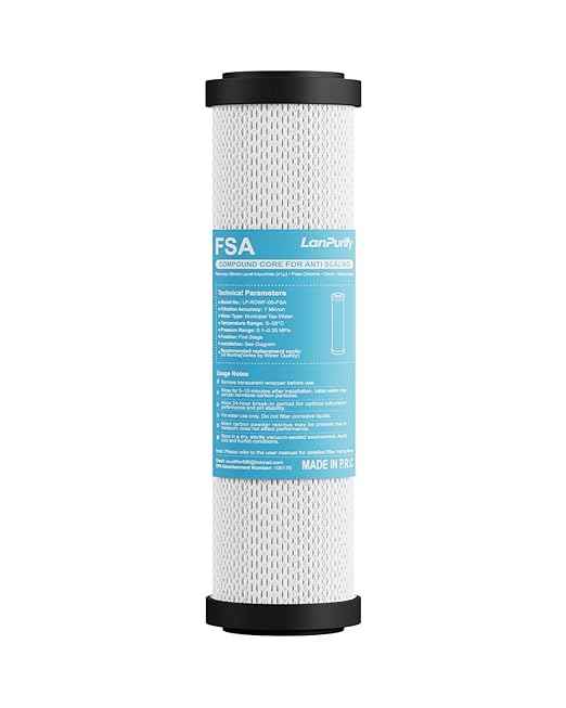FSA Pre-Filter Cartridge, Water Filter Replacement for LP-ROWF Series, 3-6 Month Under Sink Filter, Sediment & Chlorine Reduction for Municipal Water