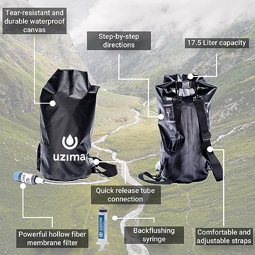UZ BP 17.5L Gravity Water Filter System