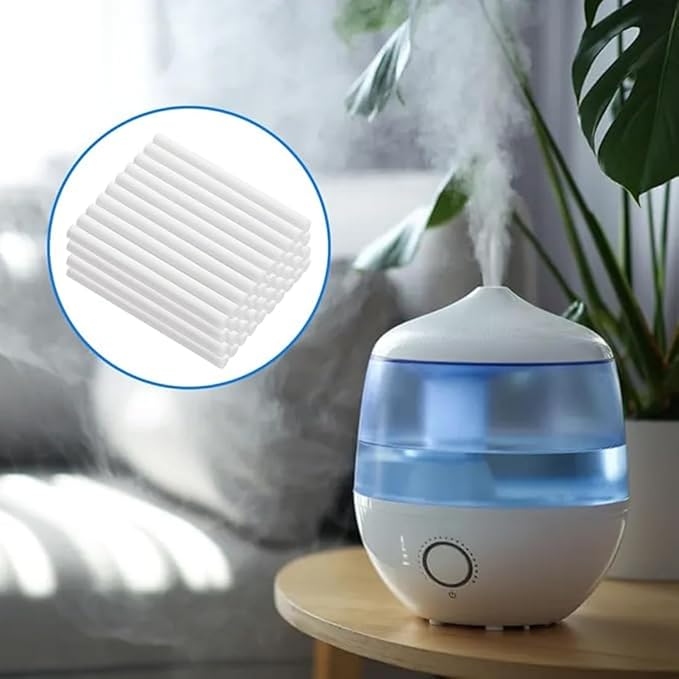 50PCS Humidifier Cotton Wicks Humidifier Filter Sticks Humidifier Replacement Part For Improved Indoor Air - AquaVibe